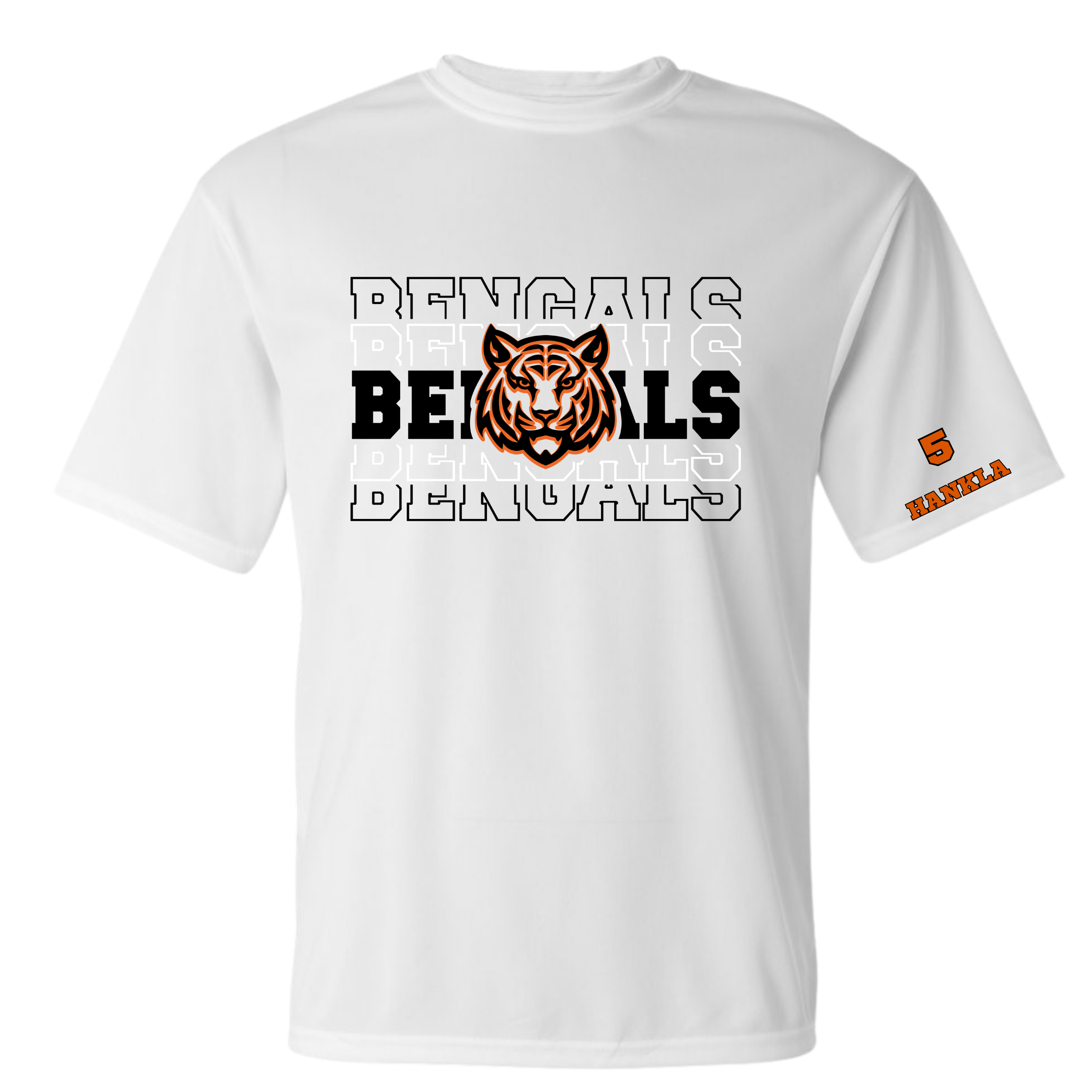 Custom Youth Performance V-Neck Tee