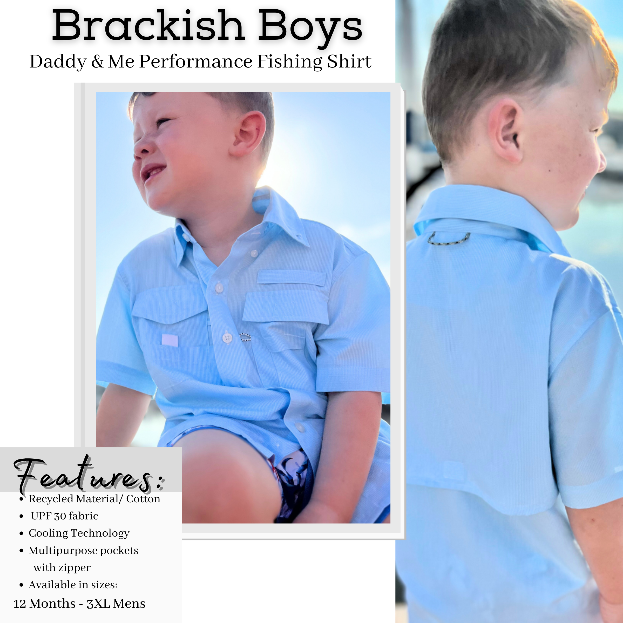 Brackish Boys Legacy Sport Shirt