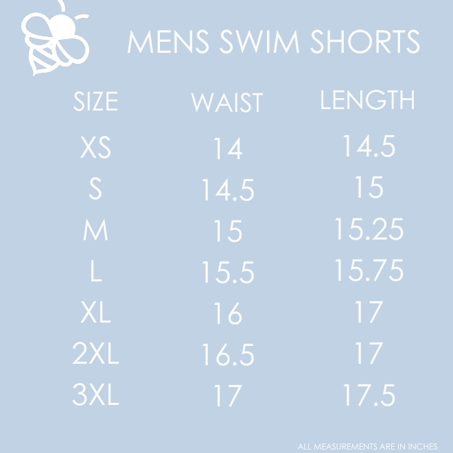 Compression Swim Shorts - Sea Turtles: SM