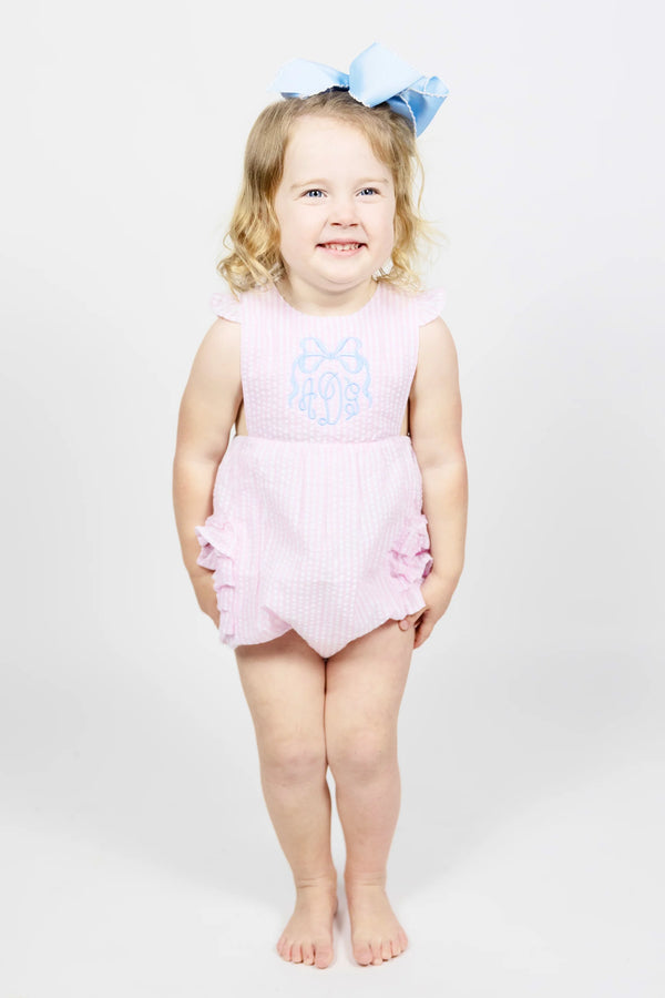 Girl's Ruffle Sun Suit