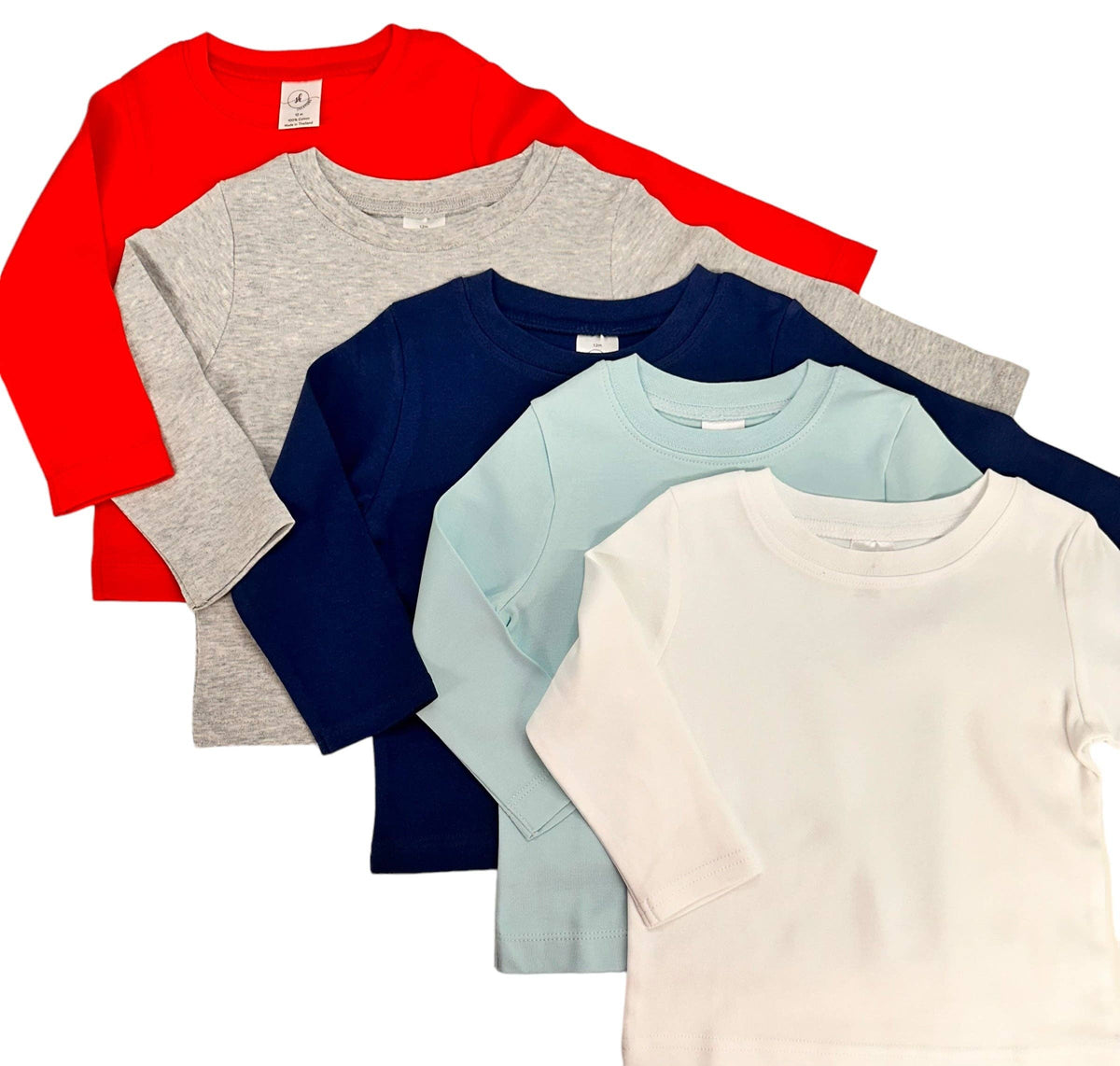 Long Sleeve Shirt: Red / 4