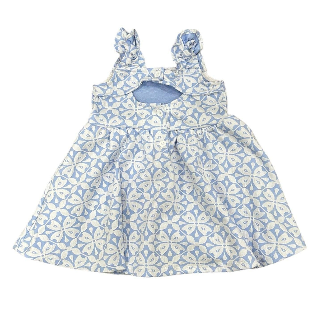 Mommy & Me Jacquard Tank Dress - Spanish Indigo: 18M