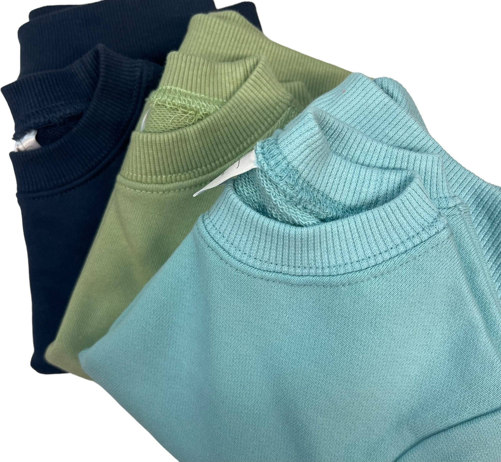 Sweatshirt: Coral Puff Sleeve / 8