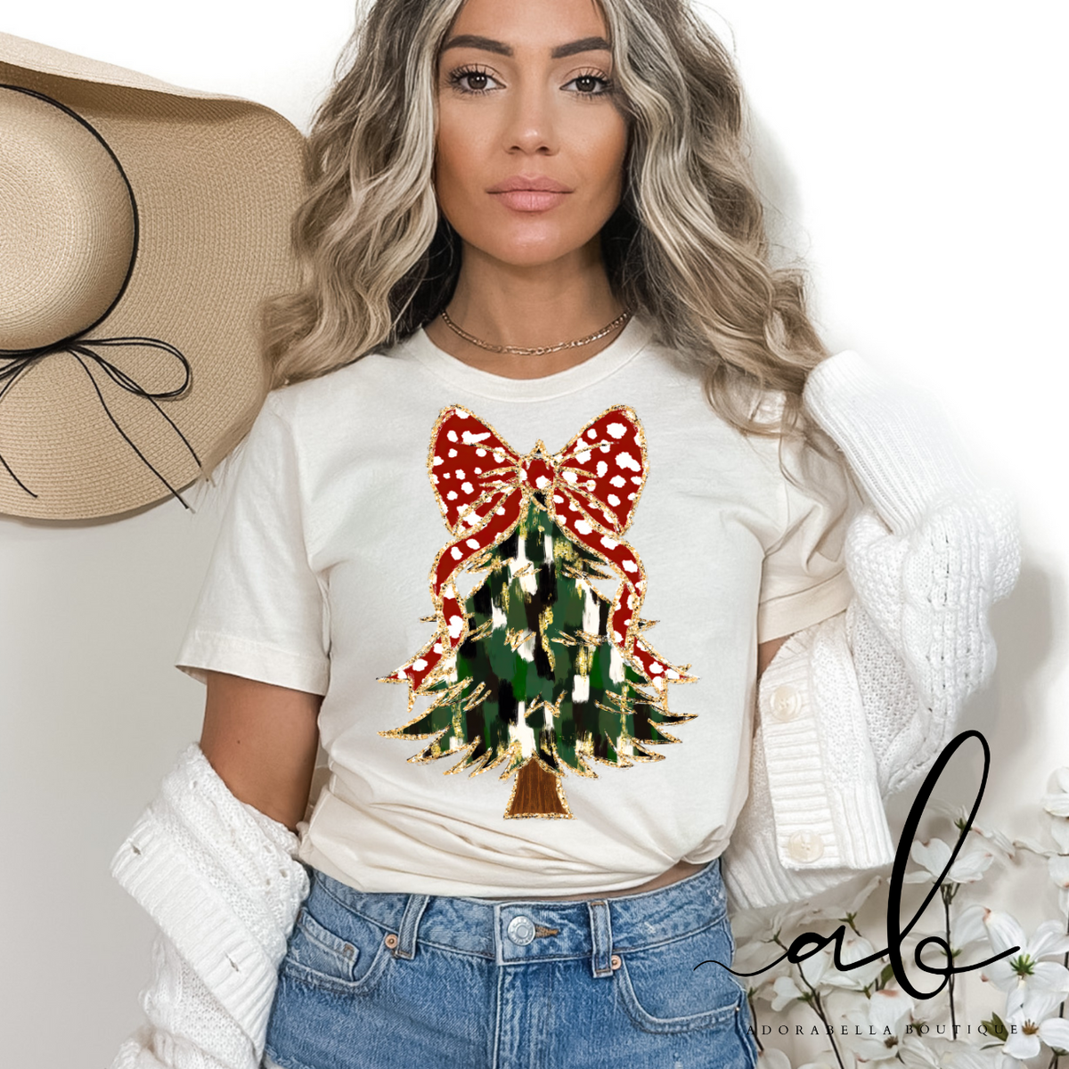 Croquet Christmas Tree Tee