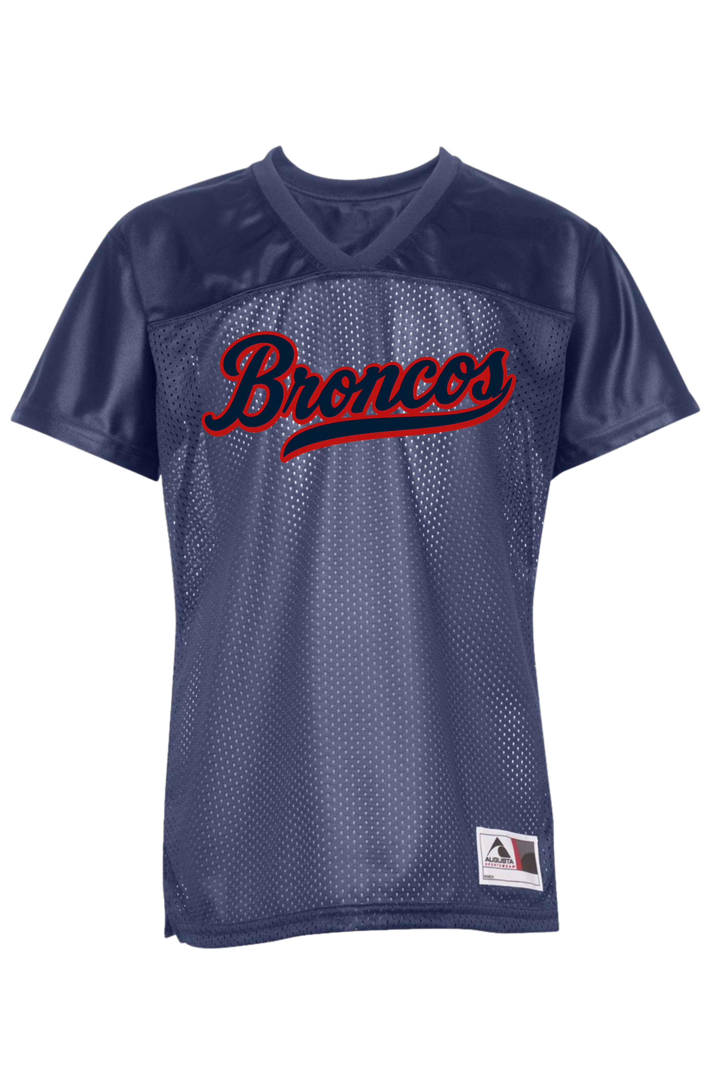 Women's Custom Broncos Football Jersey