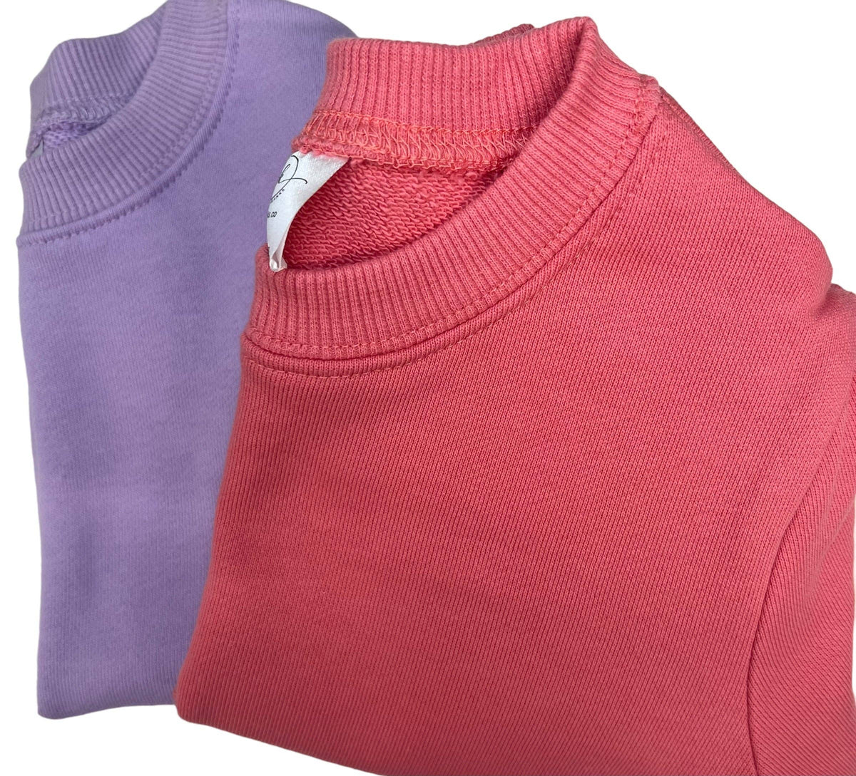 Sweatshirt: Coral Puff Sleeve / 8