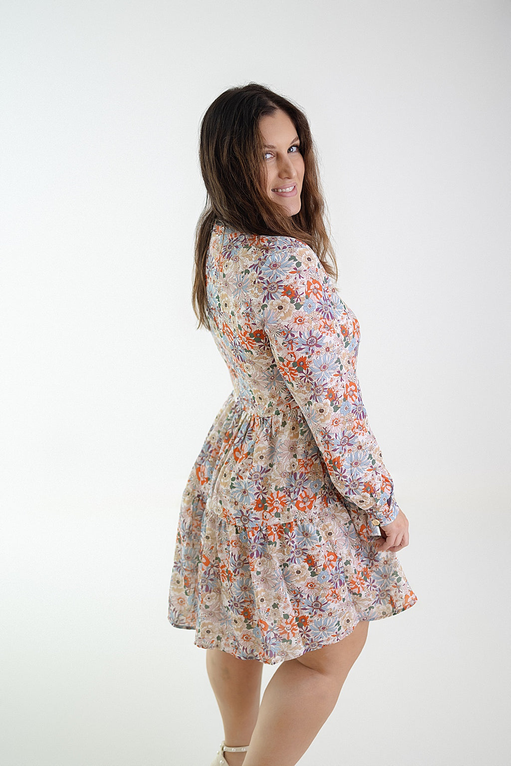 Floral babydoll dress