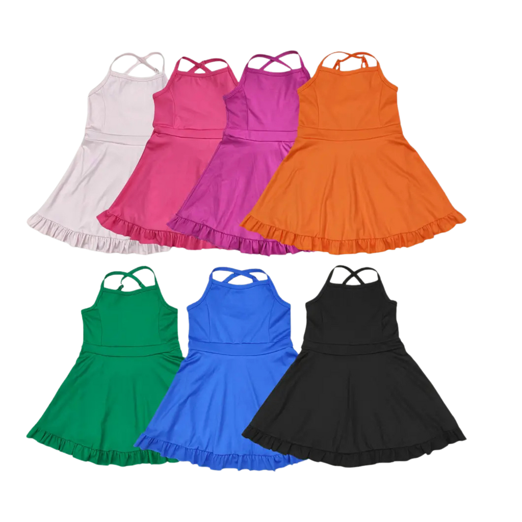 Girl's Custom Spirit Athletic Dresses
