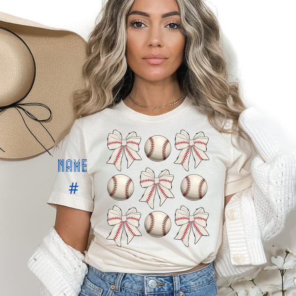 Baseball Croquet Collage Tee