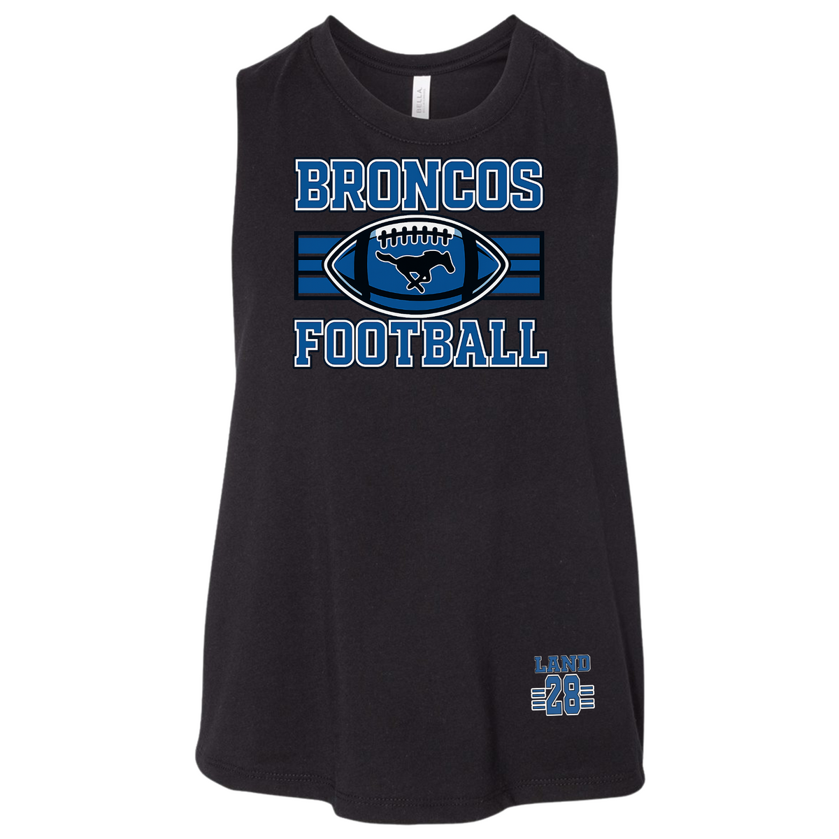Women's Racerback Crop Tank