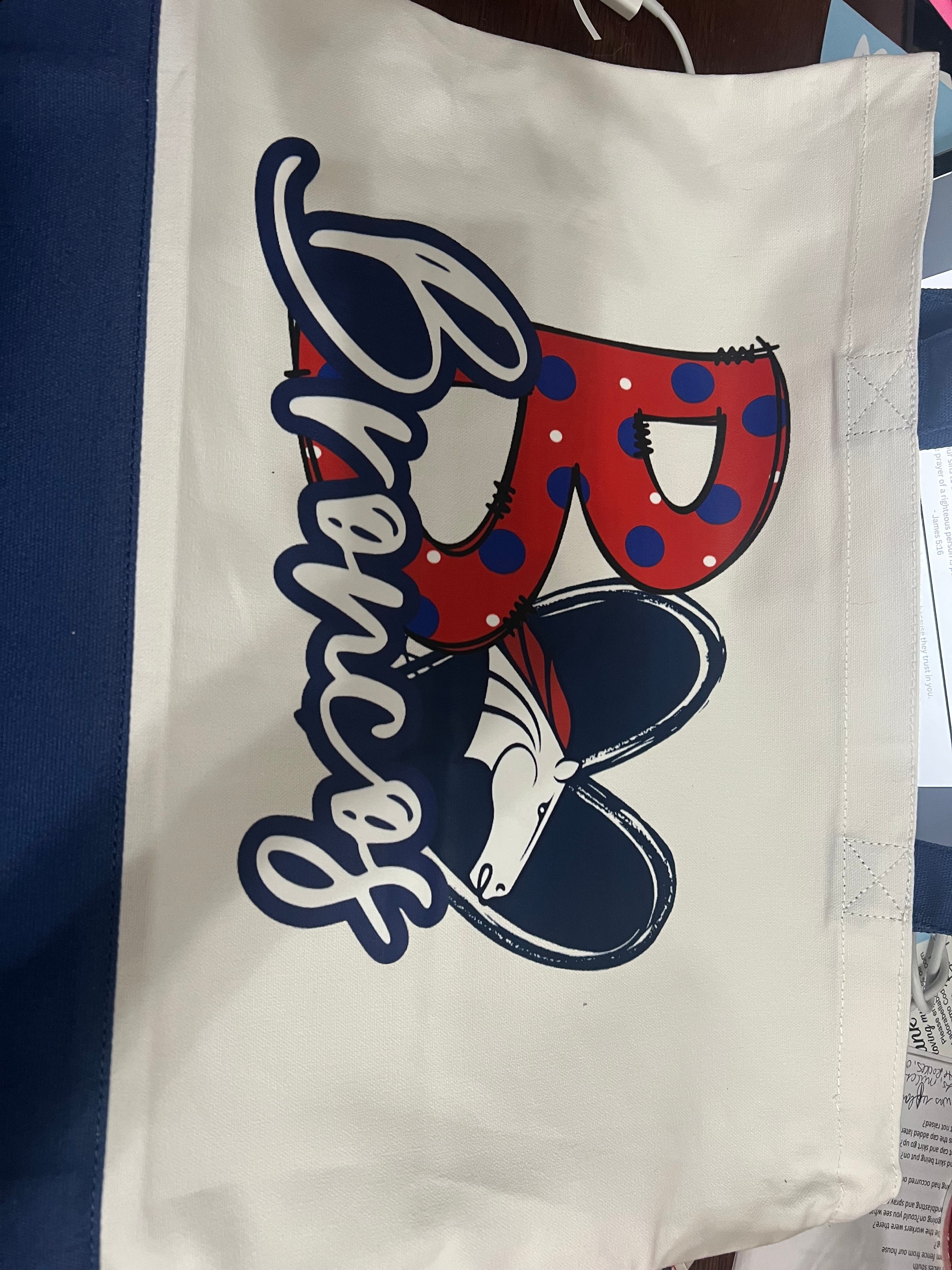 Custom Canvas Tote Design