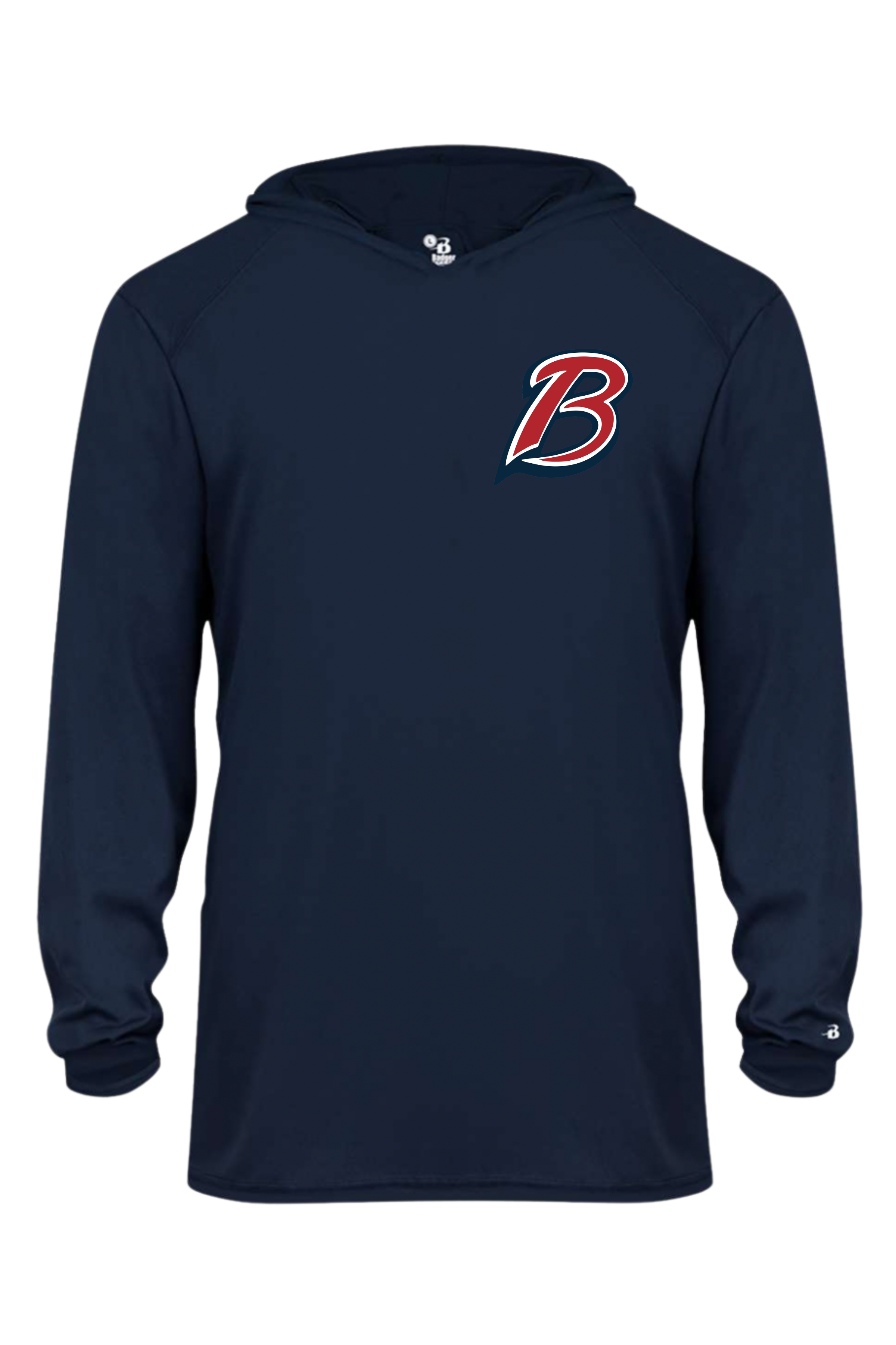 Broncos Pride Custom Long Sleeve Performance Tee With Hoodie