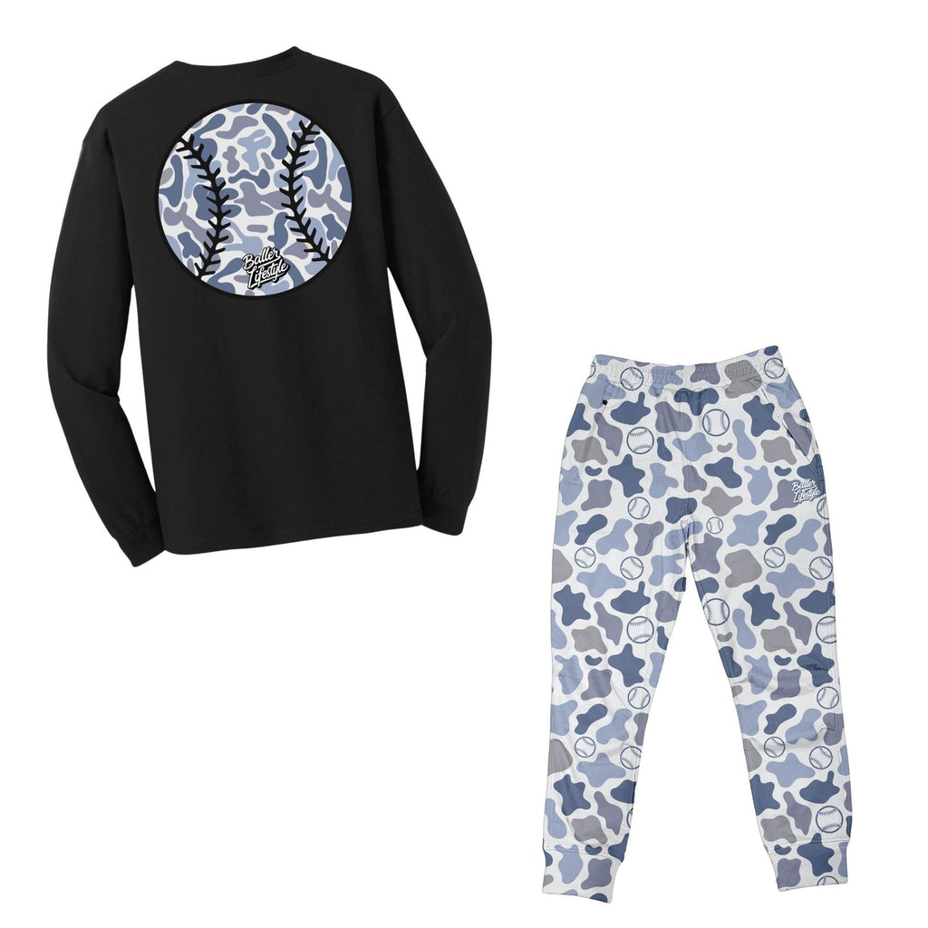 Baller Lifestyle Camo Baseball Joggers