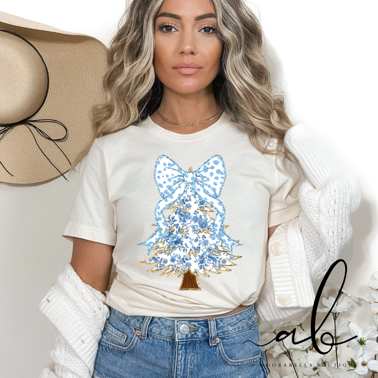 Croquet Christmas Tree Tee