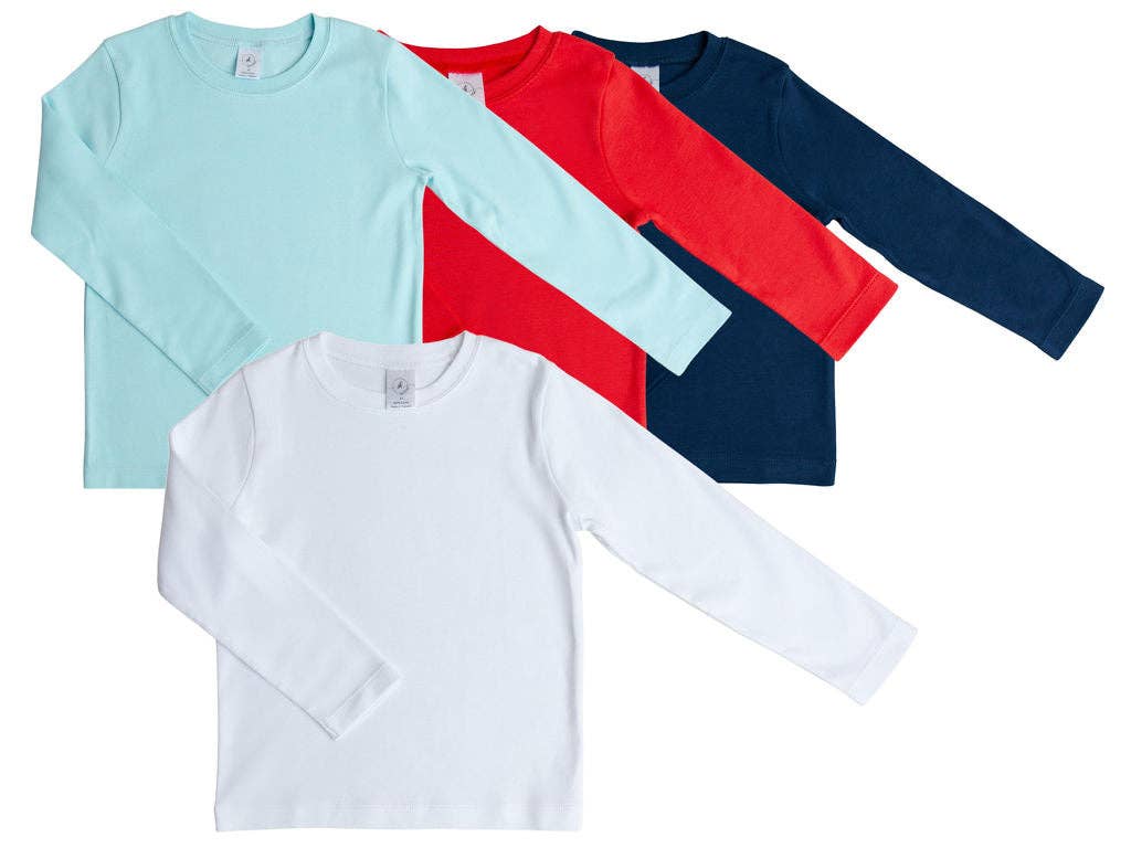 Long Sleeve Shirt: Red / 4