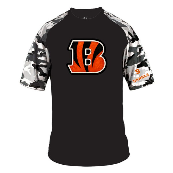 Custom Performance Camo Sleeve Tee