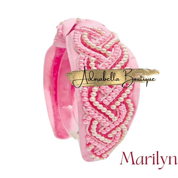 Valentines Beaded Headbands