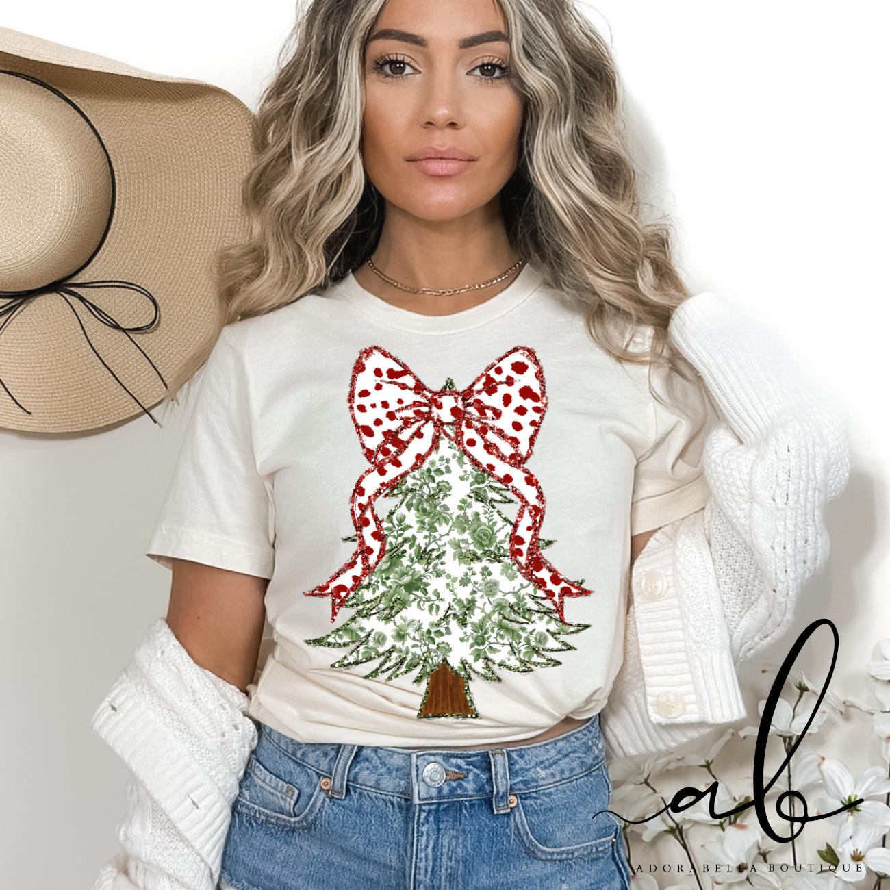 Croquet Christmas Tree Tee