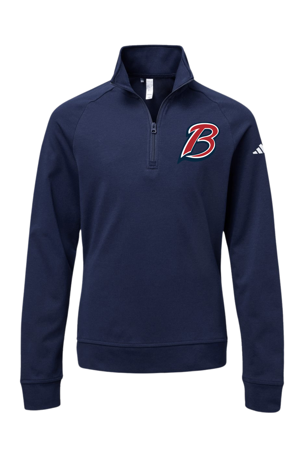 Adidas Broncos Custom Long Sleeve Quarter Zip