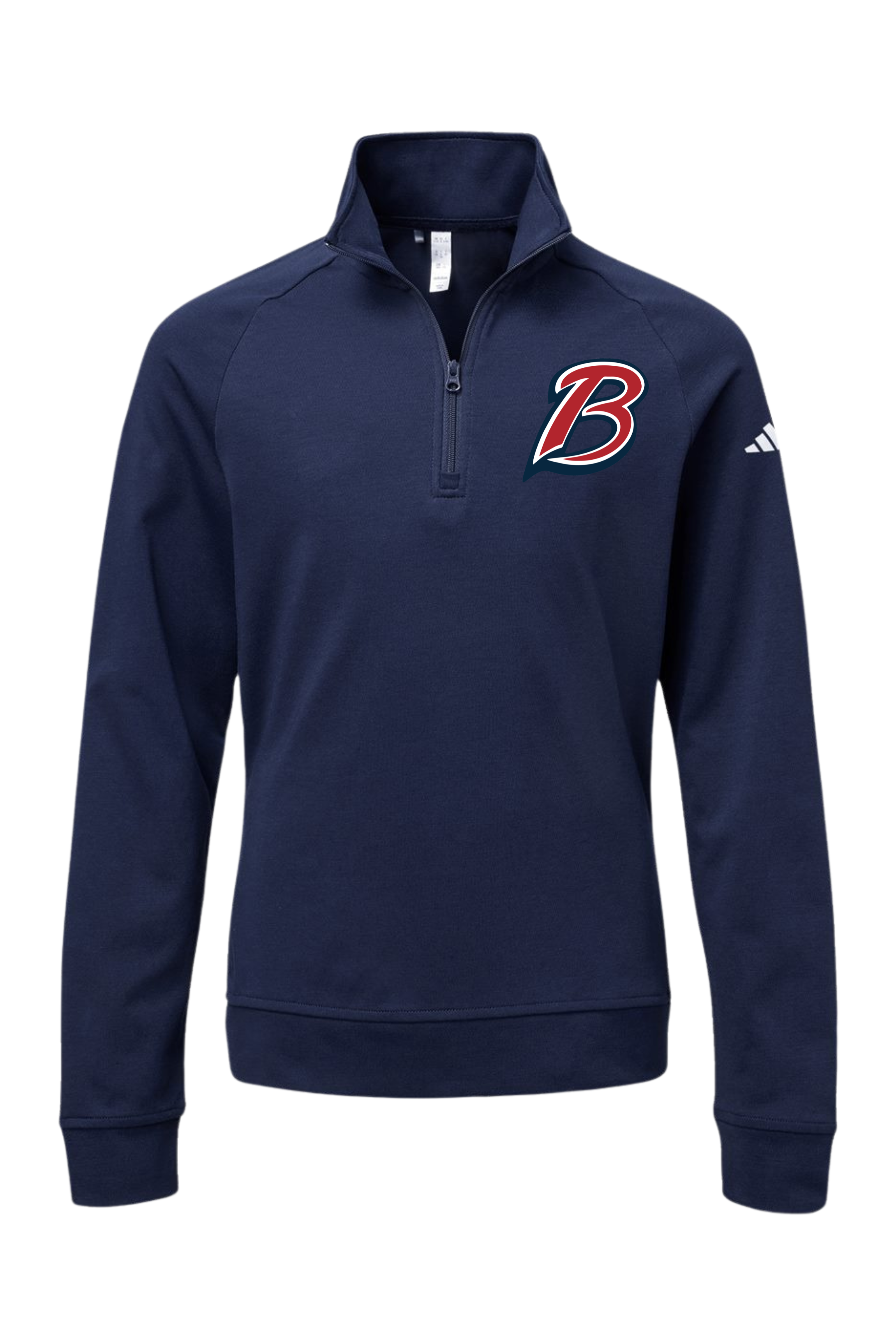 Adidas Broncos Custom Long Sleeve Quarter Zip