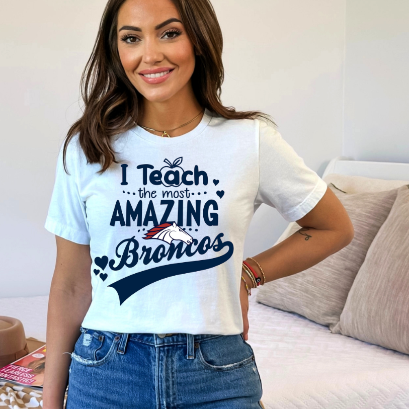 I teach the most amazing Broncos Tee