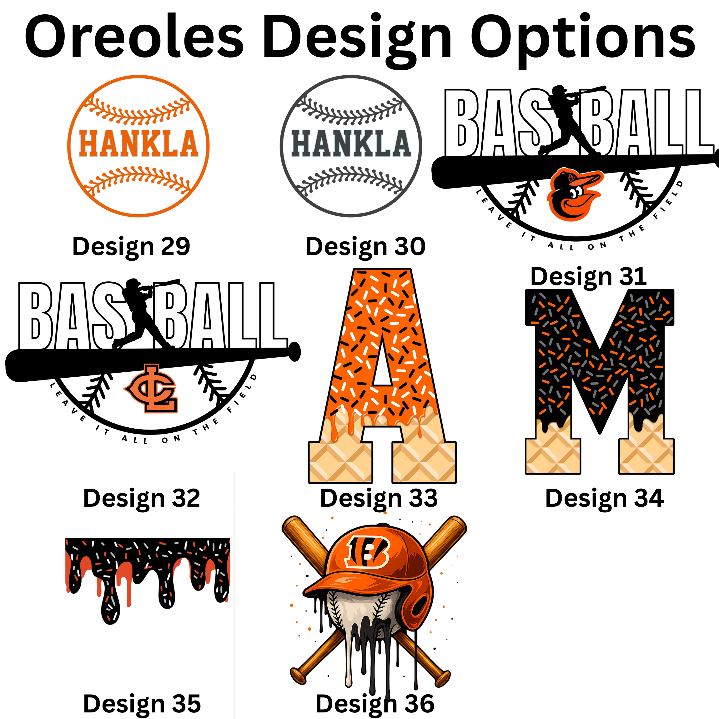 Orioles Custom  Performance Tee