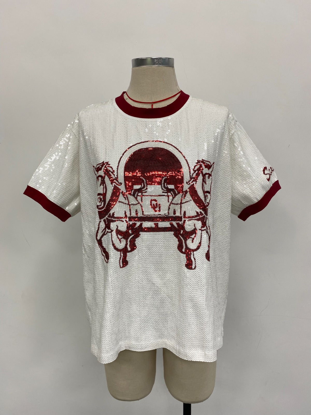 Custom Full Sequin Jersey Top PRE ORDER