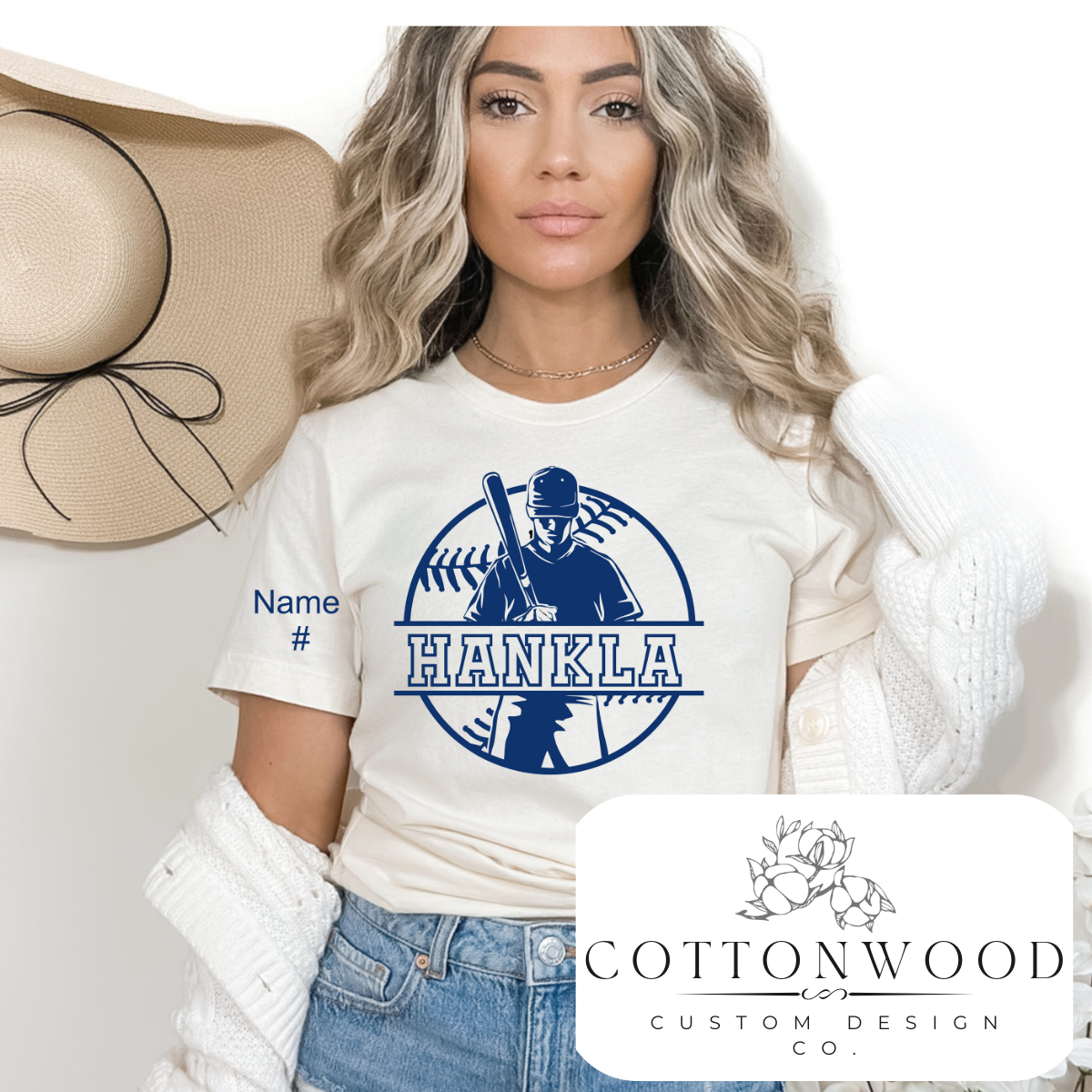Custom Batter Up Tee