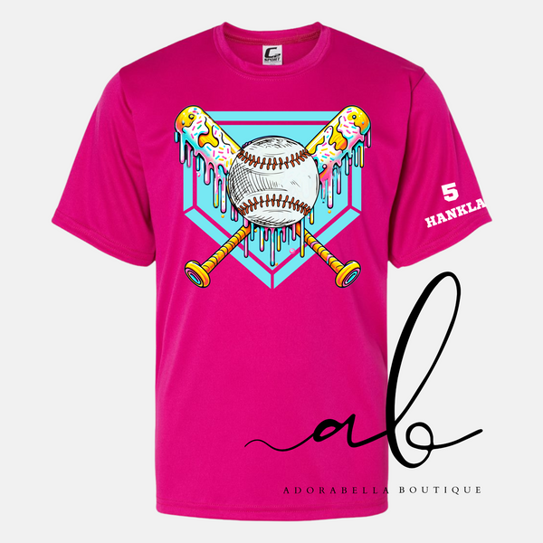 Sweet Drip Custom Baseball Design