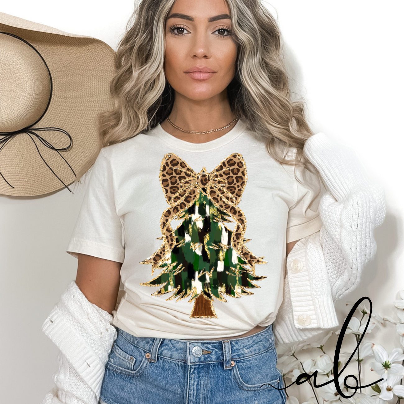 Croquet Christmas Tree Tee
