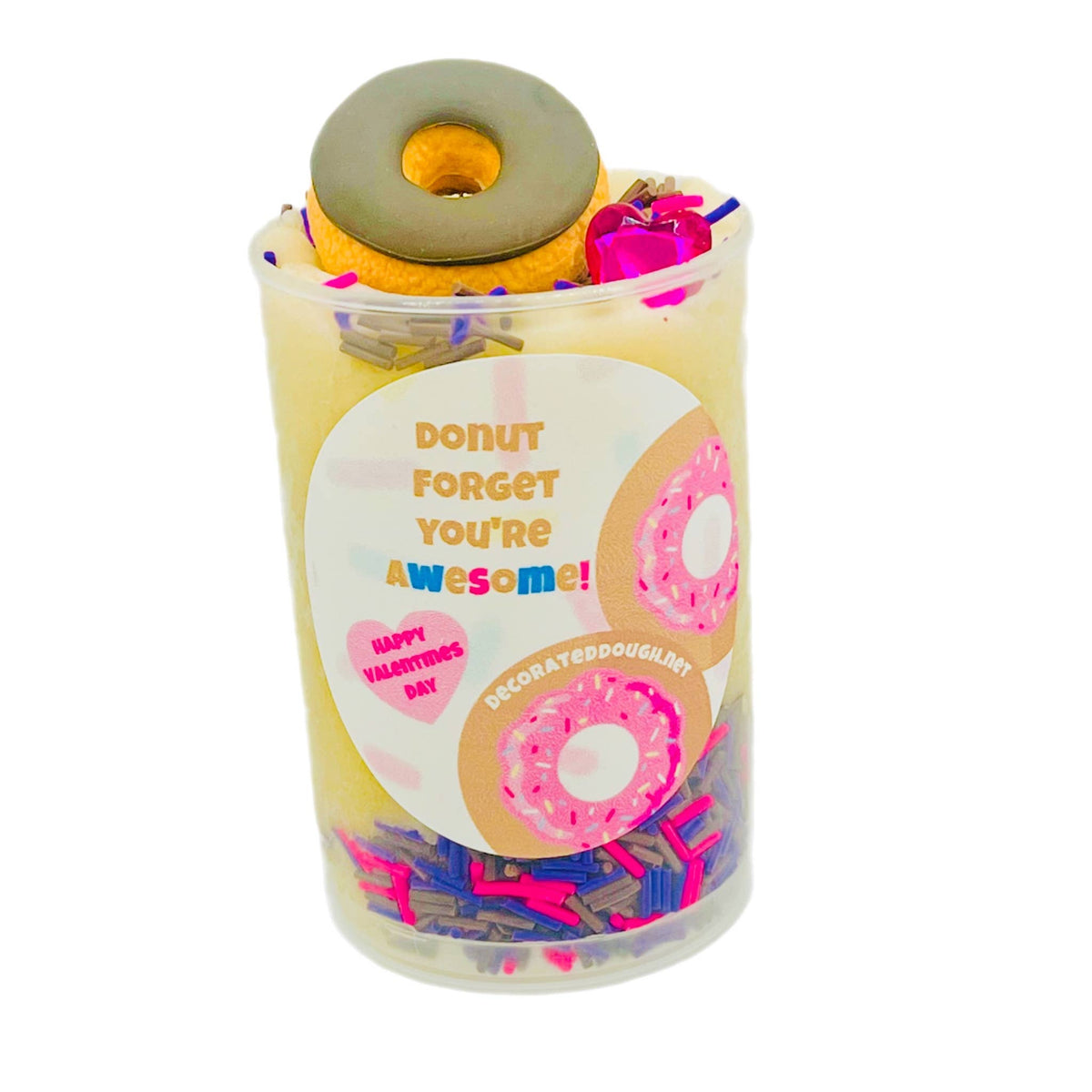 Valentine's Play Dough Push Pops: Dinosaur