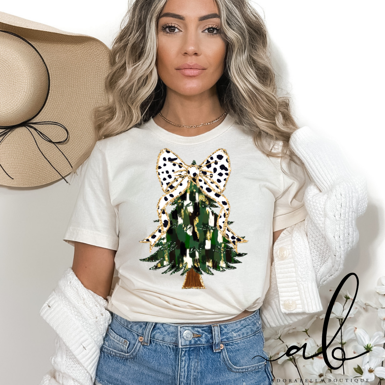 Croquet Christmas Tree Tee