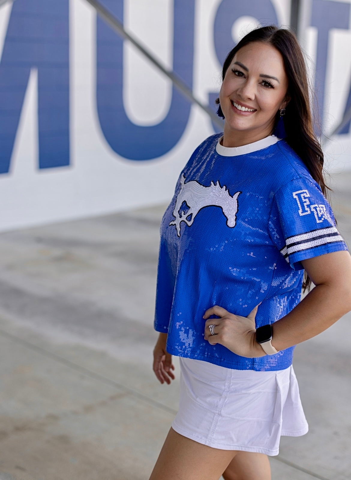 Custom Full Sequin Jersey Top PRE ORDER