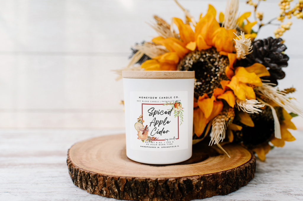 Spiced Apple Cider 8 oz Candle