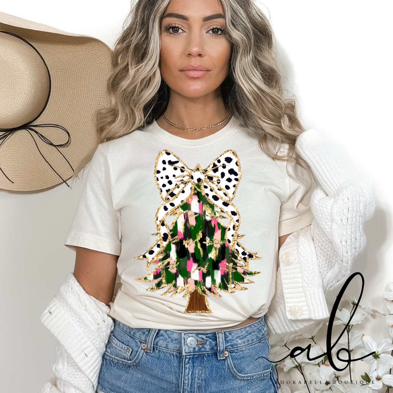 Croquet Christmas Tree Tee