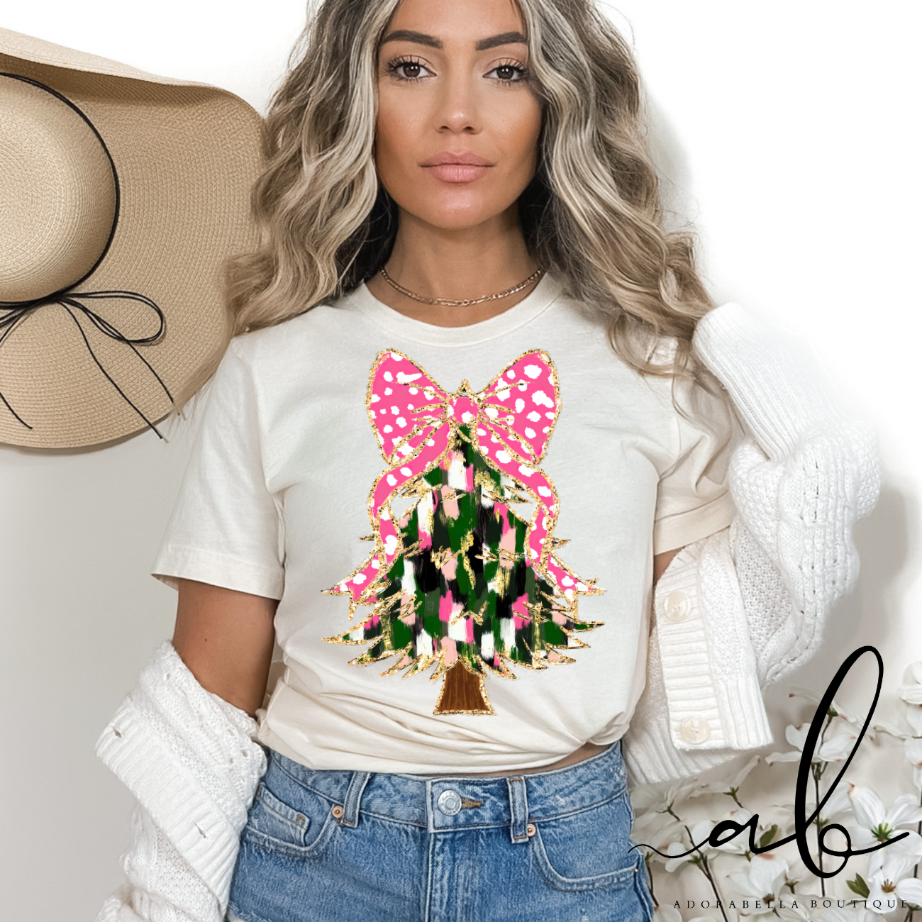 Croquet Christmas Tree Tee