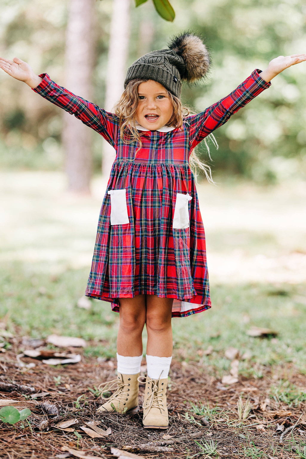 Twirl Dress - Tartan