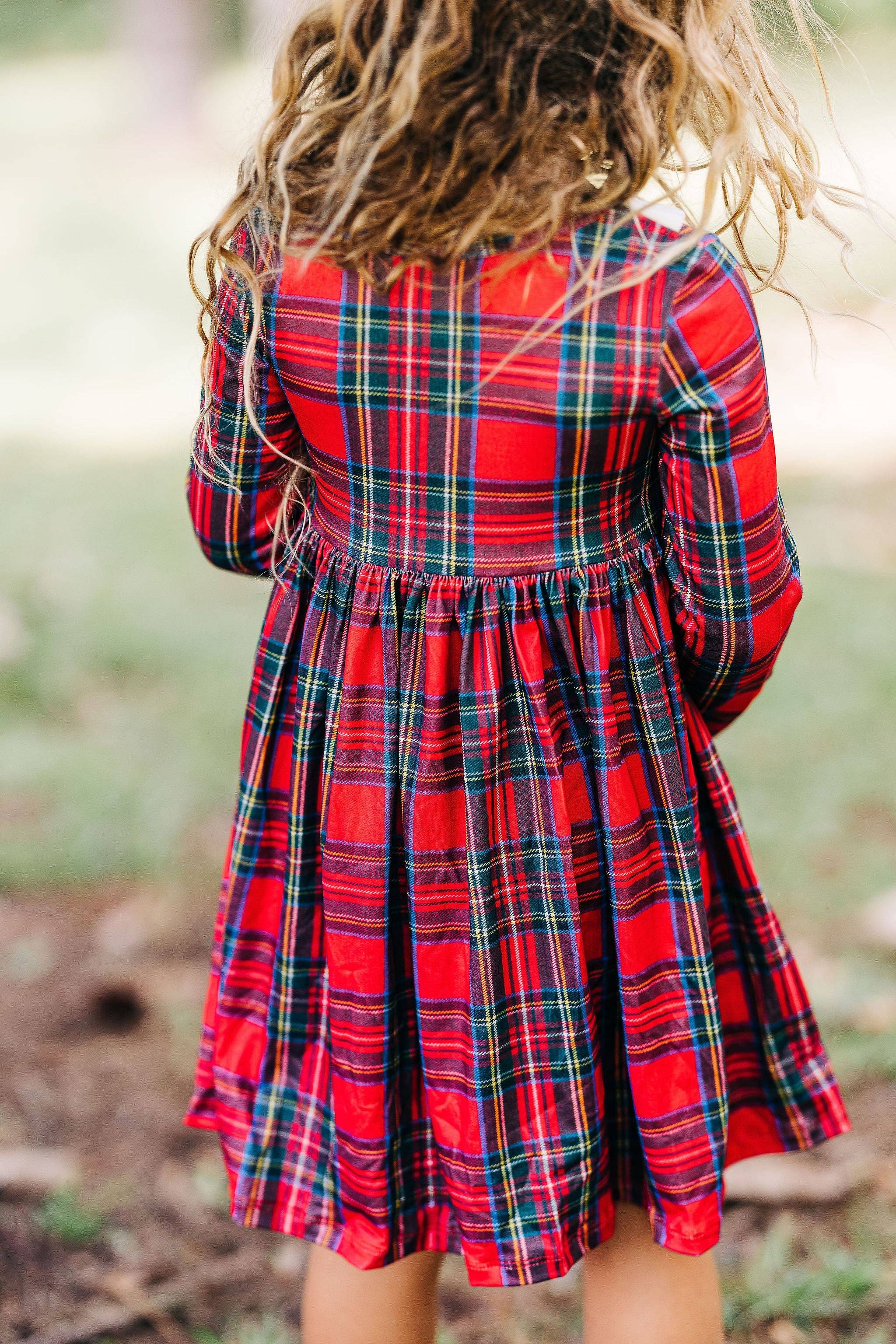 Twirl Dress - Tartan
