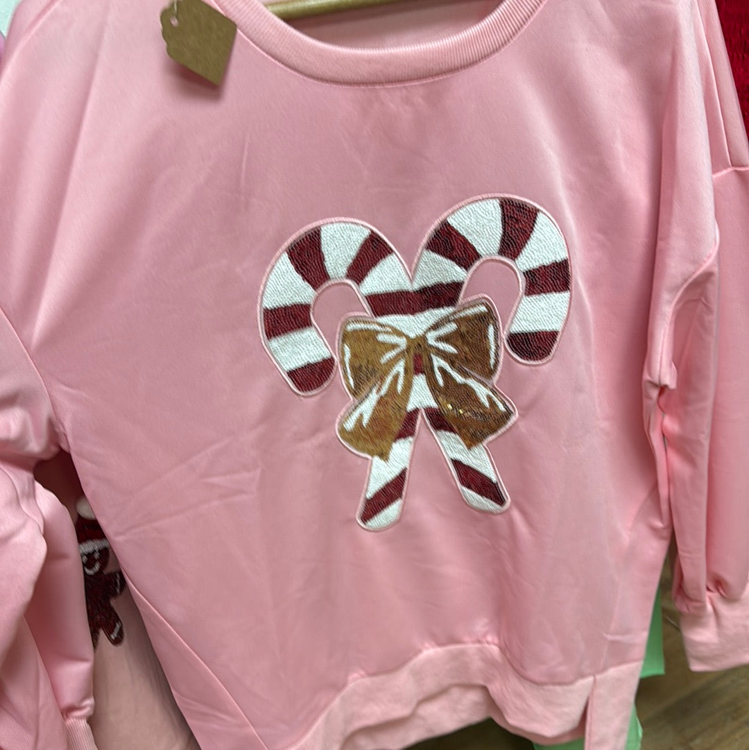 Candy Cain Sweatshirt
