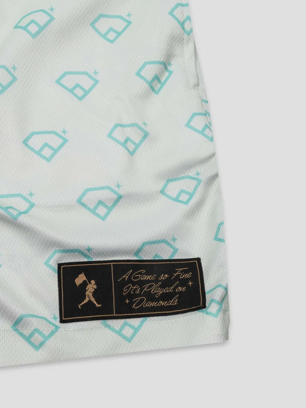 A Game So Fine Diamond Air Mesh Shorts - Youth