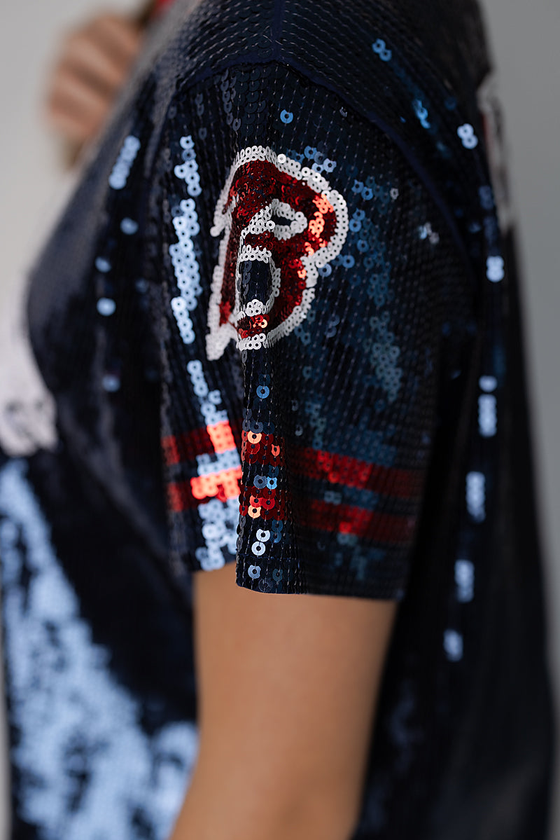 Custom BRONCOS Sequin Jersey PRE-ORDER