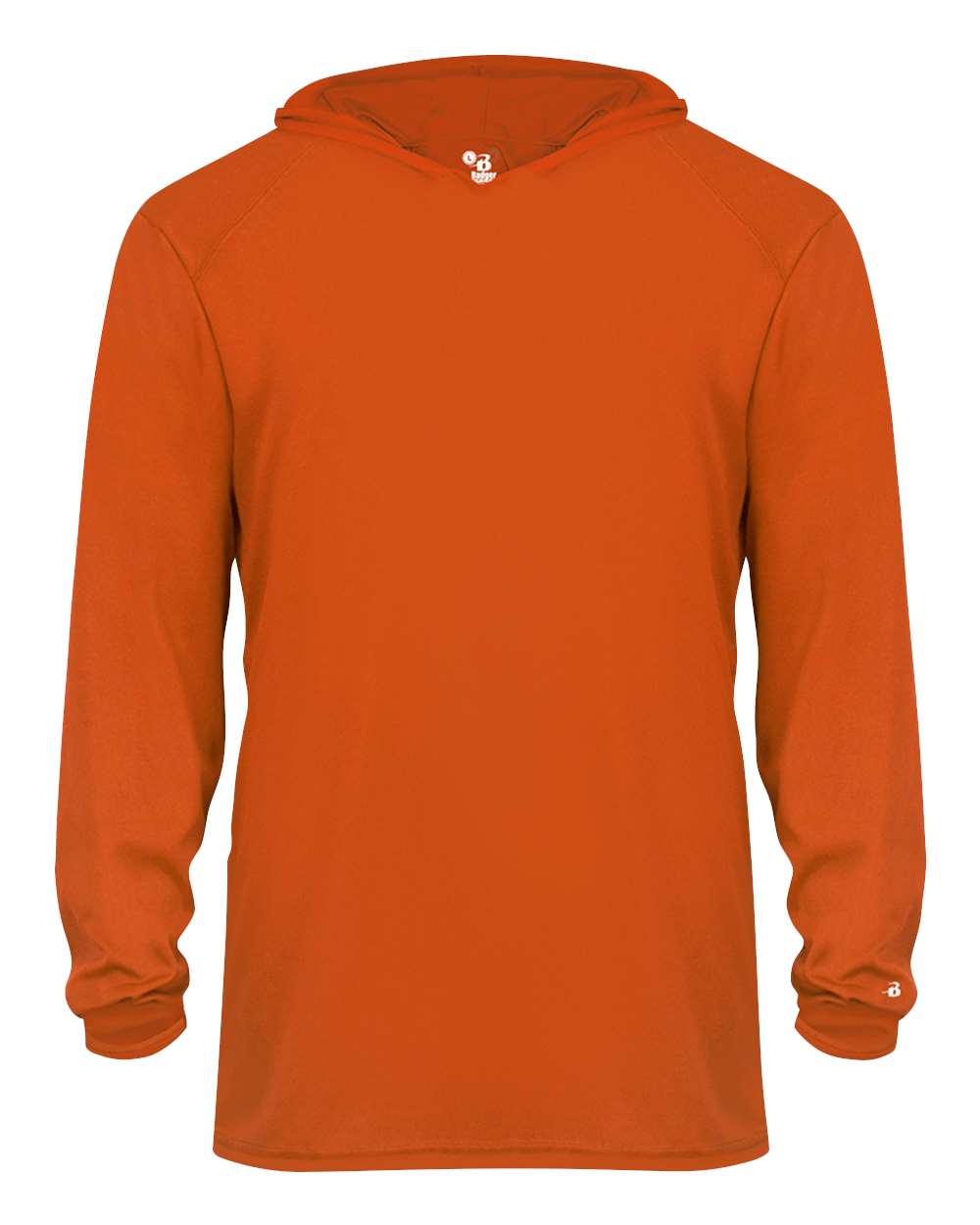 Adult Custom Long Sleeve Performance Tee With Hoodie