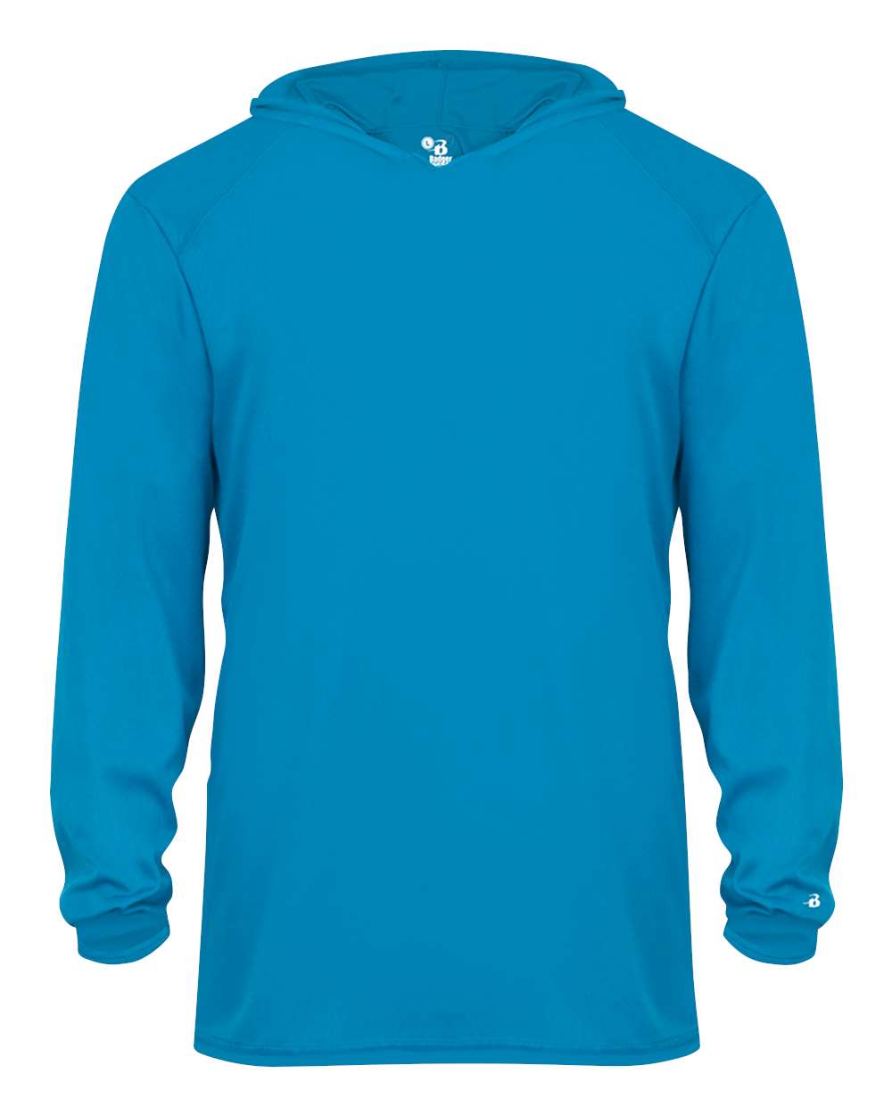 Adult Custom Long Sleeve Performance Tee With Hoodie