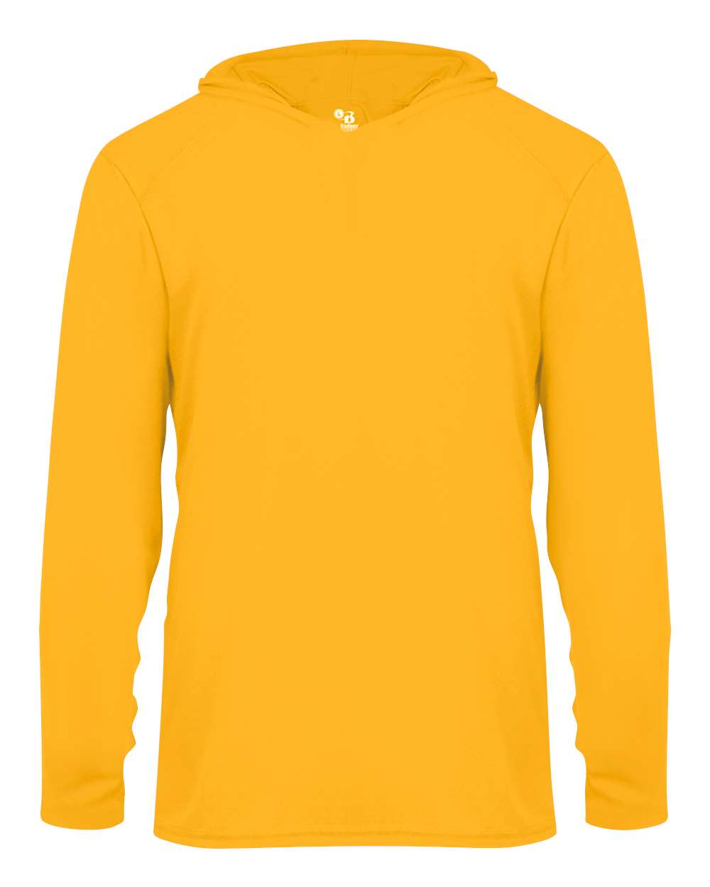 Adult Custom Long Sleeve Performance Tee With Hoodie