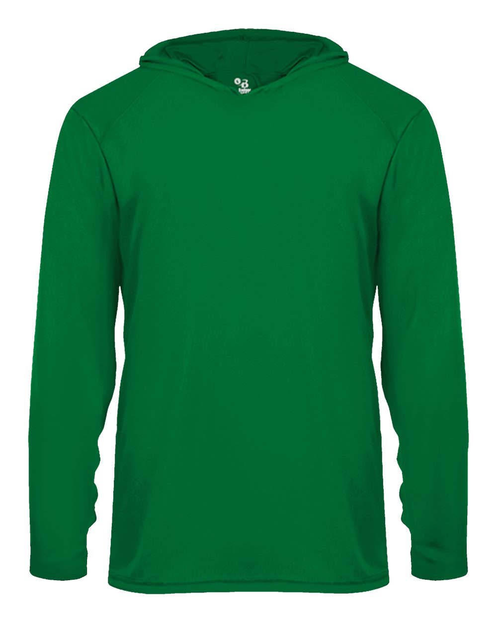 Adult Custom Long Sleeve Performance Tee With Hoodie