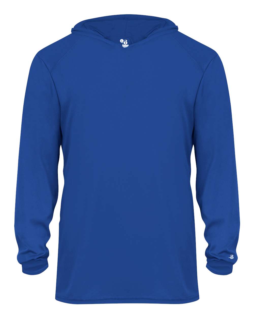 Adult Custom Long Sleeve Performance Tee With Hoodie