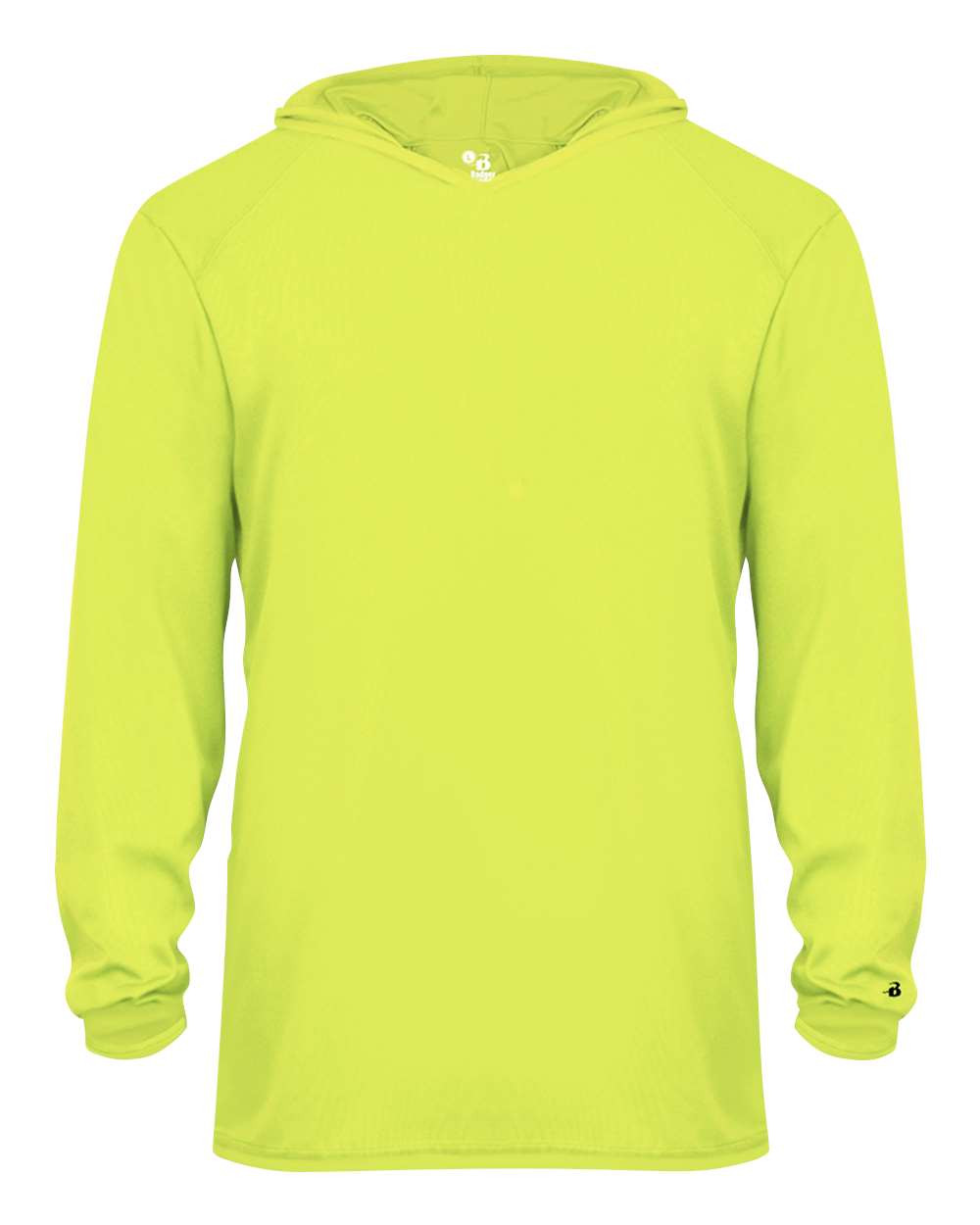 Adult Custom Long Sleeve Performance Tee With Hoodie