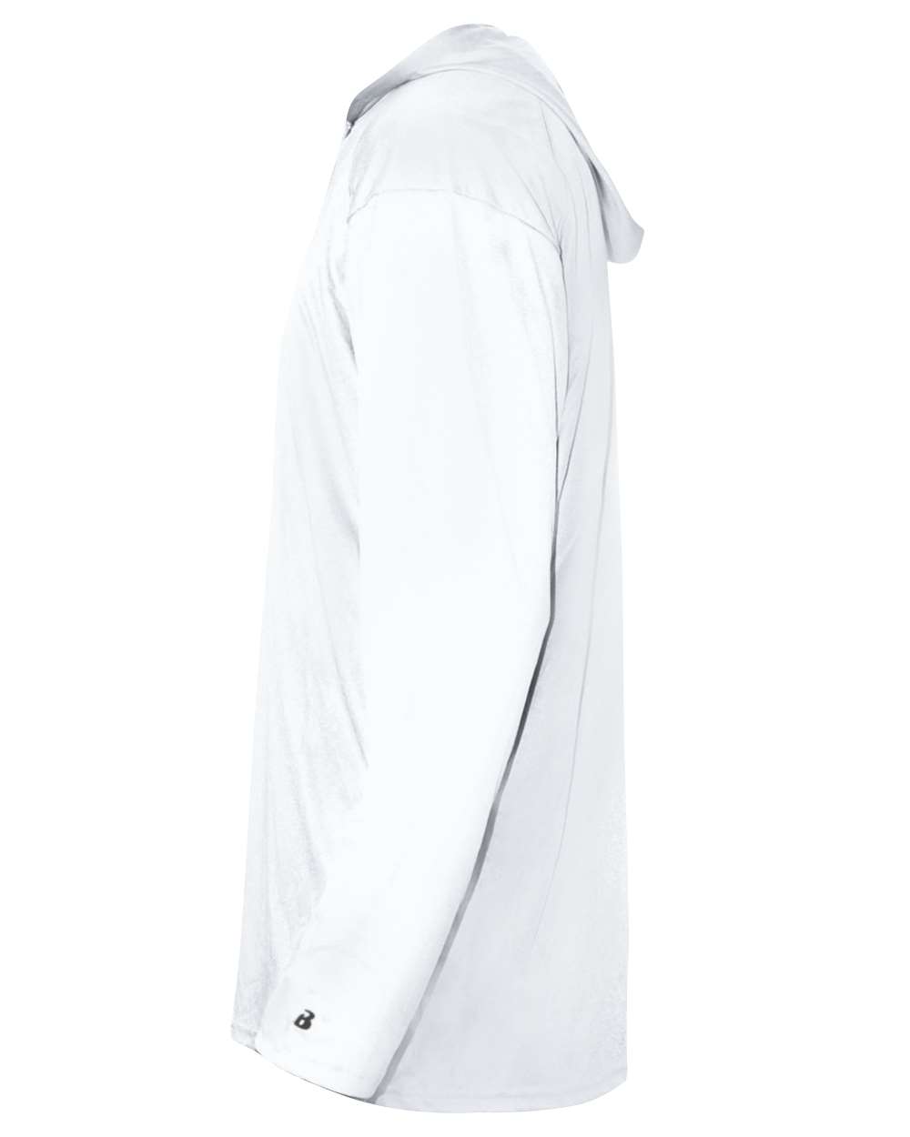 Adult Custom Long Sleeve Performance Tee With Hoodie