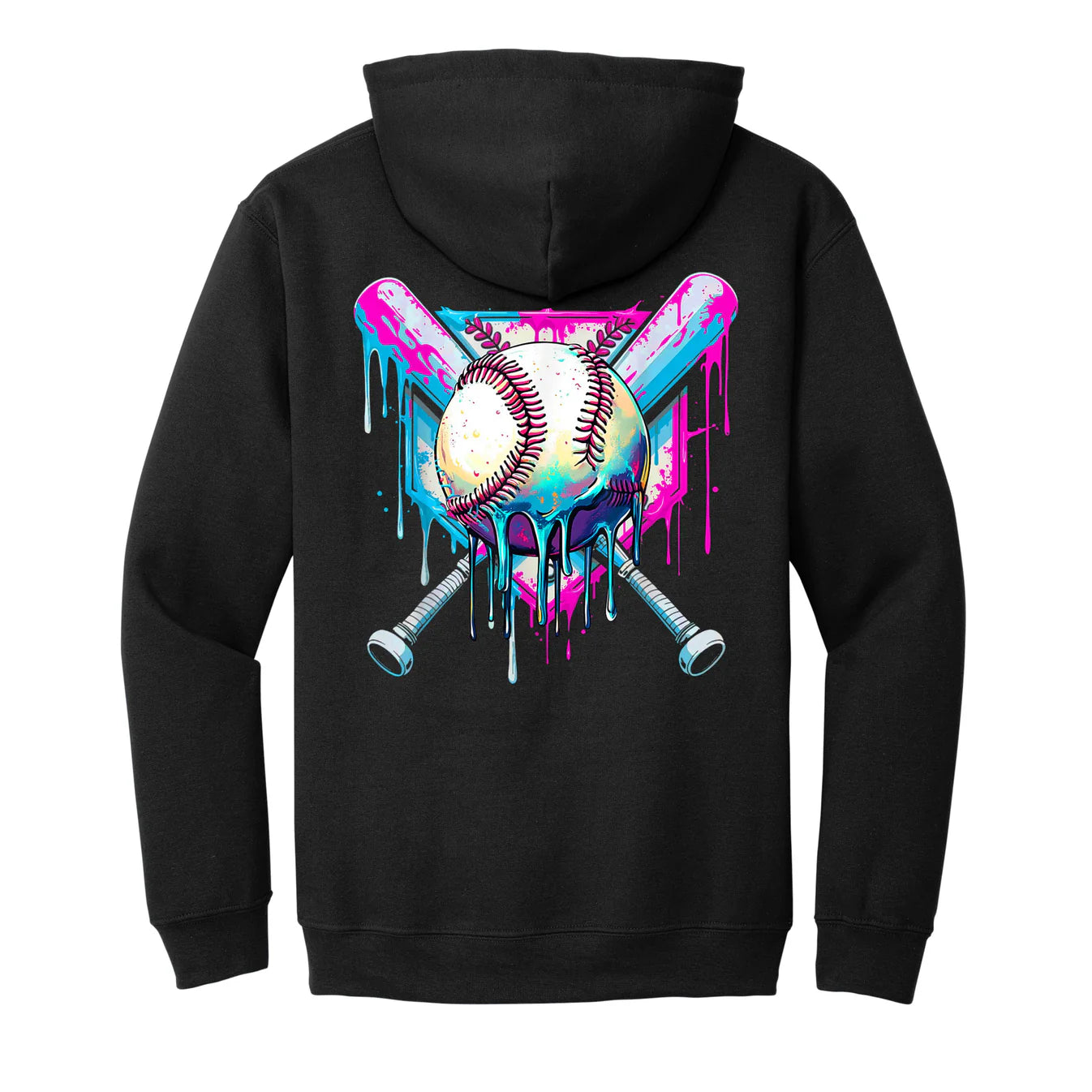Baller Lifestyle Baseball Drip Hoodie