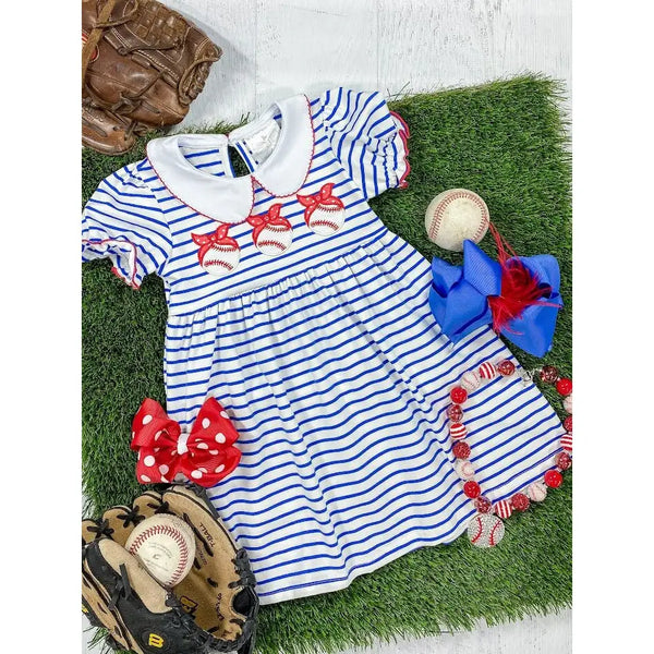 Baseball Stripes Dress